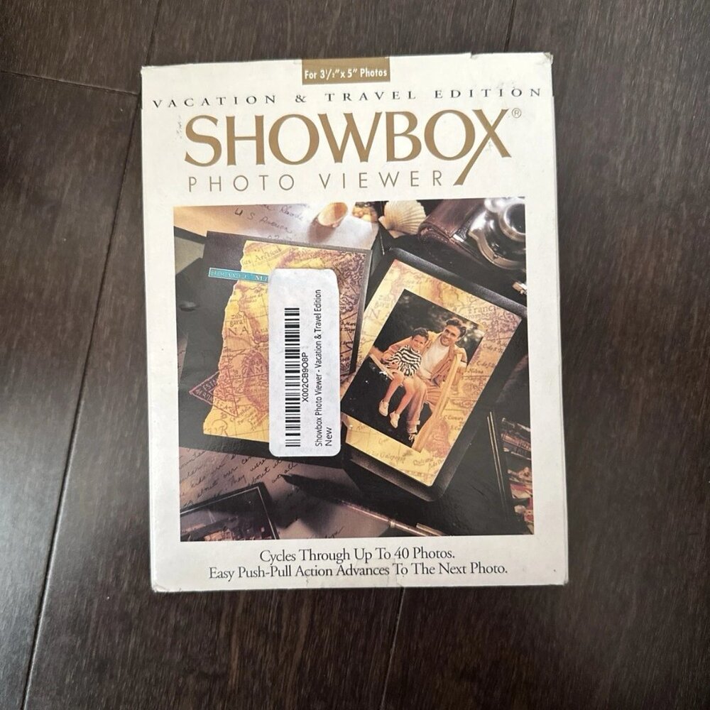 Showbox Photo Viewer Vacation & Travel Edition - 3.5 X 5 Inch Photos